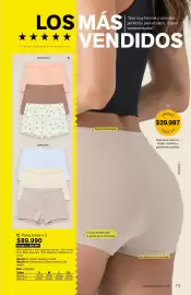 Catálogo Leonisa Página 73: C. panty boxer x 3 €89.990,00