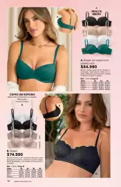 Catálogo Leonisa Página 78: Copas sin espuma €74.990,00, Arco - brasier con realce incorporado y arco €84.990,00