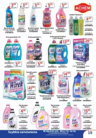 AT gazetka Strona 19: Żel do prania Dr Gut Wäsch €13,99, Żel do prania Wirek €5,85