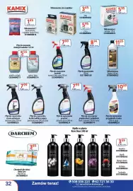 AT gazetka Strona 32: Odkamieniacz automat €5,95, Płyn do prasowania €8,14