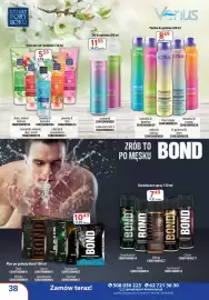 AT gazetka Strona 38: Żel do golenia Venus €11,55, Dezodorant spray Bond €7,49