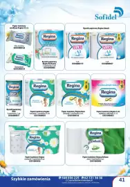 AT gazetka Strona 41: Papier toaletowy Regina €13,00, Ręcznik papierowy Regina Absorb €1,99