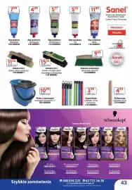 AT gazetka Strona 43: Kij powlekany €3,99, Zamiatacz uniwersalny drewno buk, włosie PP €9,99