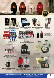 AT gazetka Strona 5: Świeca LED Trio €9,99, Wkład LED Minor €2,99