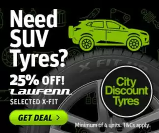 City Discount Tyres catalogue Page 3