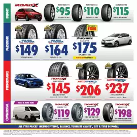 Bob Jane T-Marts catalogue Page 2: Bob Jane All-Rounder Plus with Silica €164,00, Bridgestone Ecopia EP150 €137,50