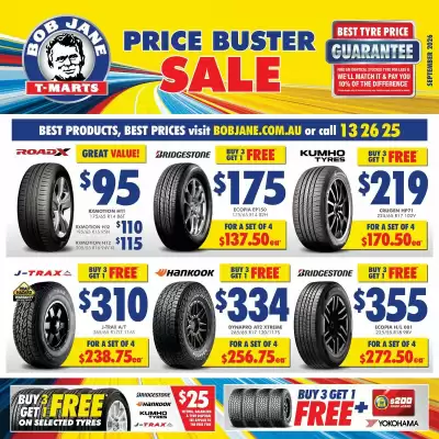 Bob Jane T-Marts (valid until 30-09)
