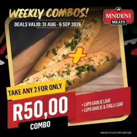 Bluff Meat Supply catalogue week 36 Page 12: Lupo Garlic Loaf €50,00
