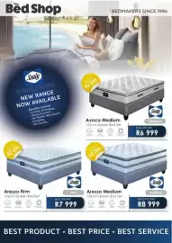 The Bed Shop catalogue Page 1: Sealy Arezzo Medium 152cm Queen Bed Set €8.999,00