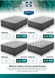 The Bed Shop catalogue Page 3: Paterno 152cm Queen Bed Set €13.999,00