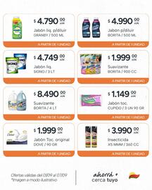 Catálogo El Milagro Mayorista semana 36 Página 20: Borita suavizante €8.490,00, Borita suavizante €1.999,00
