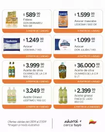 Catálogo El Milagro Mayorista semana 36 Página 11: Olivares de la c.r aceite de oliva €36.000,00