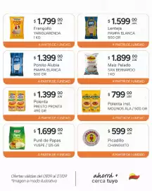 Catálogo El Milagro Mayorista semana 36 Página 13: Molinos ala polenta inst. €79.900,00, Presto pronta polenta €1.399,00