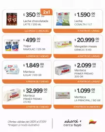 Catálogo El Milagro Mayorista semana 36 Página 6: Ramolac yogur €499,00, Primer premio manteca €2.099,00
