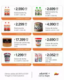 Catálogo El Milagro Mayorista semana 36 Página 7: Campo quijano dulce de leche rep. €17.399,00