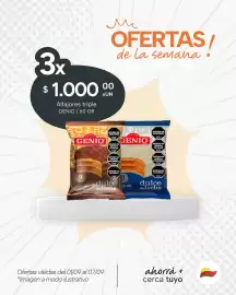 Catálogo El Milagro Mayorista semana 36 Página 9: Genio alfajores triple €1.000,00