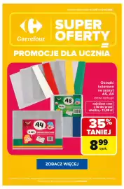Carrefour gazetka tydzień 36 Strona 1: Okładki kolorowe na zeszyt A5 Sovpol €8,99