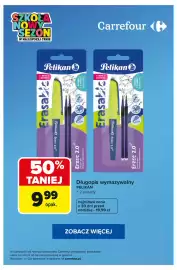 Carrefour gazetka tydzień 36 Strona 4: Długopis wymazywalny Pelikan + 2 wkłady €9,99