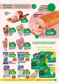 Catalog Diana Supermarket Pagină 4: Pescăria Magic Trunchi Merluciu €23,79, Pescăria Magic pastă tonello €7,99