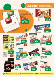 Catalog Diana Supermarket Pagină 7: Dare napolitană cu ciocolată neagră €3,49, Barni prăjitură €1,79