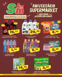Catálogo Floresta Supermercados Página 4: Lava Roupas Líquido UaU €19,77, Lava Roupas em Pó Ace ou Invicto sachê €8,98