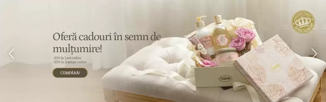 SABON (valid până la 8-09)