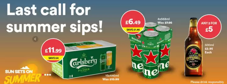Costcutter leaflet Page 1
