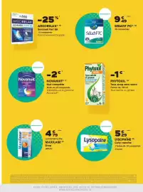 Catalogue Aprium Pharmacie page 5: Phytoxil Toux €1,00, NOVANUIT Nuit complète