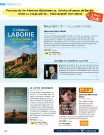 Catalogue France Loisirs page 24: Jean-Paul Malaval Sous une mauvaise étoile €15,05