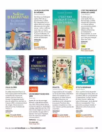 Catalogue France Loisirs page 35: Serena Giuliano Felicita €13,20, Shari Low UN MOMENT DANS NOS VIES €14,00