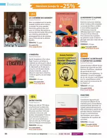Catalogue France Loisirs page 38: L'ENSEVELI Valérie Paturaud €16,00, Franck Bouysse Entre toutes €17,60