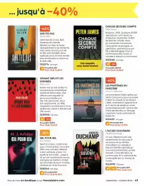 Catalogue France Loisirs page 43: Paul Colize Devant Dieu et les Hommes €12,65, Claire Allan SUR TES PAS €13,80