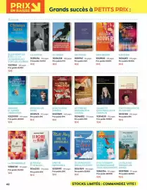 Catalogue France Loisirs page 62: GILLES LEGARDINIER MON TOUR DE MANÈGE €10,00, COLLEEN HOOVER SANS REGRET €10,00