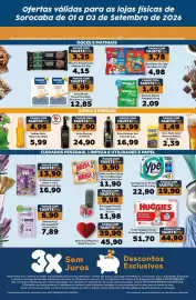 Catálogo Supermercados Tauste Página 2: Fralda huggies máxima proteção mega g €44,90, Detergente em Pó Ypé Power Act €19,90