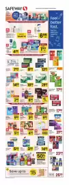 Safeway weekly ad Page 1: Always, L. Ultra or Tampax Tampons €1,50, Crest + Scope €4,99