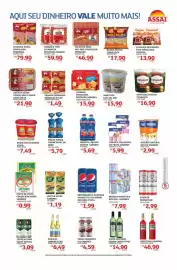 Encarte Assaí Atacadista Página 3: Frango empanado perdigao steak €1,49, Linguiça tipo calabresa defumada aurora €59,90