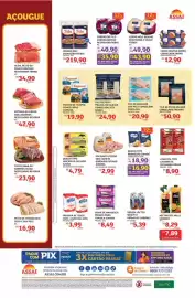 Encarte Assaí Atacadista Página 2: De - coxa com sobrecoxa de frango resfriada flamboiá, rosaves ou itabom €8,90