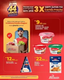 Catálogo Supermercado Precito semana 36 Página 17: Queijo brie são vicente €12,99, Creme de ricota galbani sabores €9,90