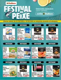Catálogo Supermercado Dalben Página 1: Filé De Polaca Mar&Rio €32,90, Camarão qualimar empanado €44,99