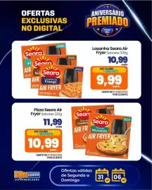 Folheto Rede Bom Lugar semana 36 Página 4: Pizza seara air fryer sabores €10,99, Lasanha de Frango €9,99
