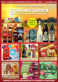 Købmandsgården tilbudsavis Side 1: Daim €19,00, Toblerone Milk €35,00