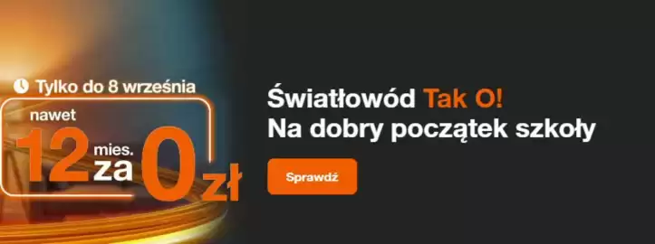 Orange gazetka tydzień 36 Strona 1