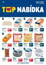 Makro leták Strana 1: Eidam 45 % uzený €117,90, Eidam 30% plátky €12,20