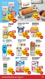 Catalog Penny săptămâna 36 Pagină 14: Covalact iaurt cremos €1,99, Activia cǎpșuni-kiwi/cǎpșuni €4,79