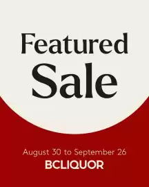 BC Liquor Stores flyer Page 1