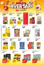 Encarte Asun semana 36 Página 2: Farofa pronta tradicional yoki €6,98, Café em pó Gourmet União €19,90