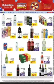 Folheto Carrefour semana 35 Página 5: Suco integral Tomasi e Tomio €13,99, Isotônico Gatorade Sabores €5,69