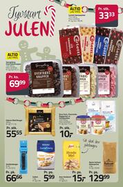 Fleggaard avis Side 16: Dr Oetker Vaniljesukker Bagepulver €10,00, Odense Blød Nougat €55,55