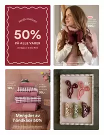 Kid Interiør kundeavis uke 36 Side 6: Scallopp skjerf, Medlemspris €399,90, Bow hårklype, Medlemspris €109,90