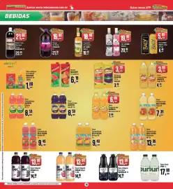 Encarte Redeconomia Página 18: Suco integral bebah maçã €13,99, Suco integral uva tinto garibaldi €13,99